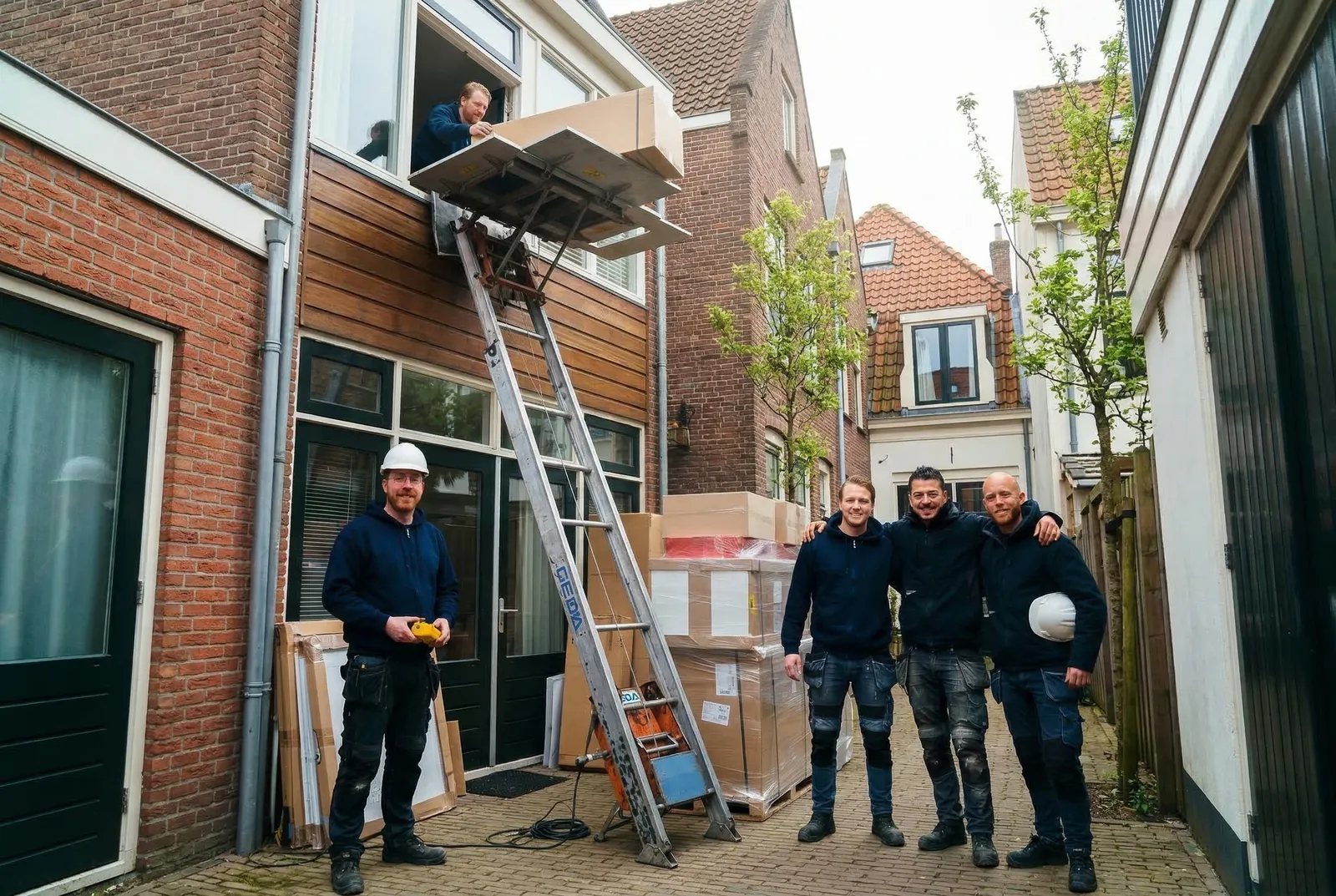 Gedalift voor compacte verhuizing Enschede